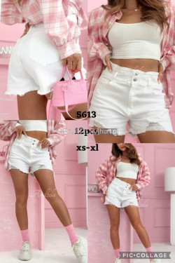 Szorty jeansowe damskie (XS-XL) 5613