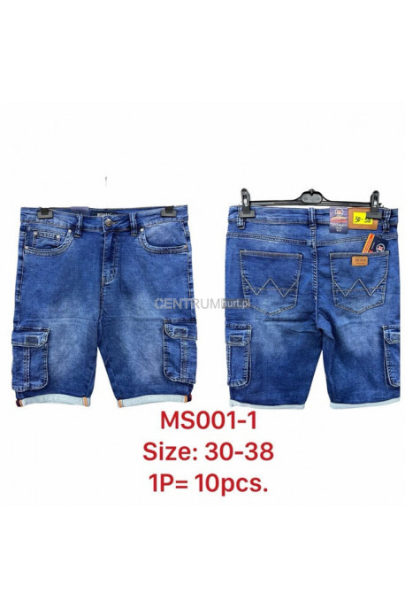 Spodenki jeansowe męskie (30-38) 1