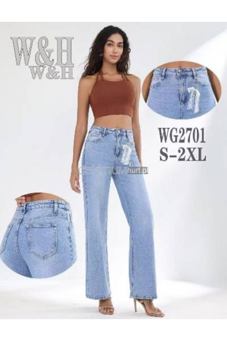 Jeansy damskie (L-4XL) 1