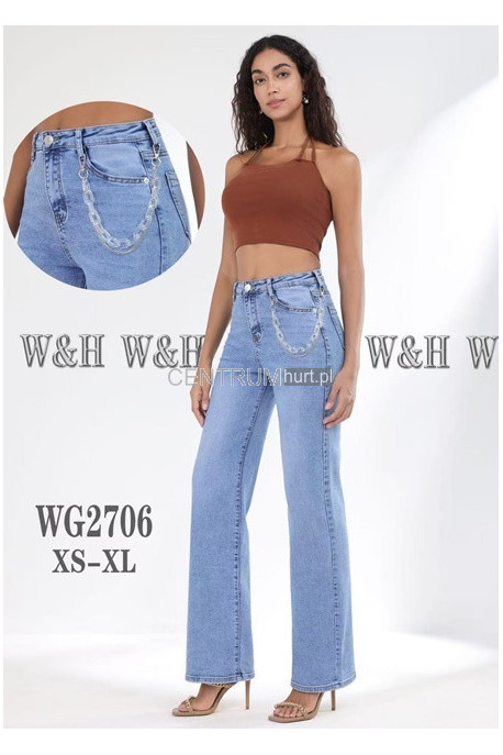 Jeansy damskie (L-4XL) 1