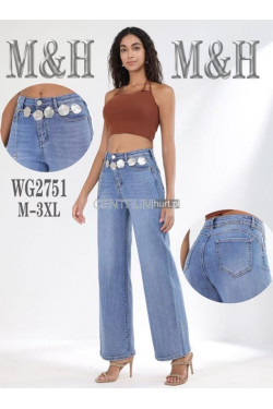 Jeansy damskie (M-3XL) WG2751