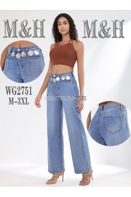 Jeansy damskie (L-4XL) 1