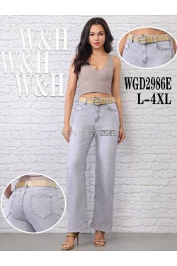 Jeansy damskie (L-4XL) WGD2986E