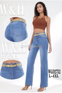 Jeansy damskie (L-4XL) WGD2752