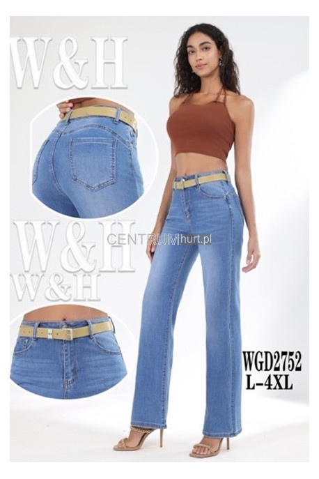 Jeansy damskie (L-4XL) 1