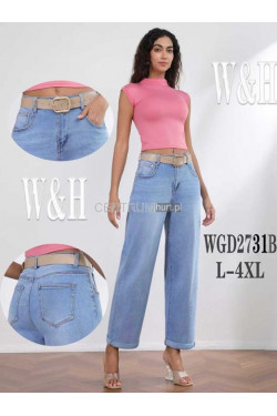 Jeansy damskie (L-4XL) WGD2731B