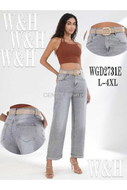 Jeansy damskie (L-4XL) WGD2731E