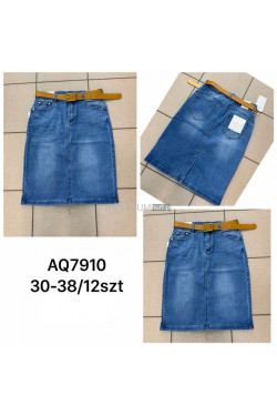 Spódnica jeansowa damska (30-38) AQ7910
