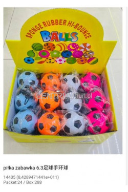 Piłka na gumce 14405
