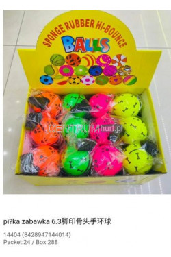 Piłka na gumce 14404