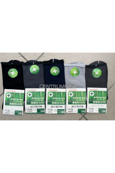 skarpetki męskie bezuciskowe AURA.VIAFF6691