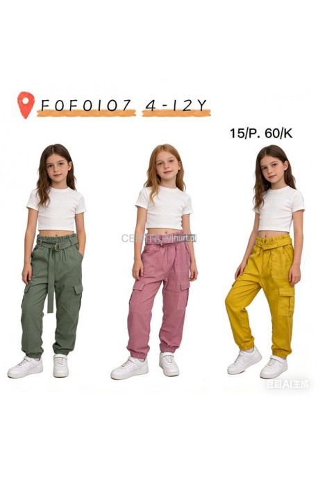 Spodnie dziewczęce (4-12) 96