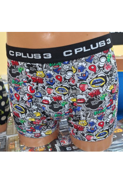 Bokserki C+3 KOMIKSOWE