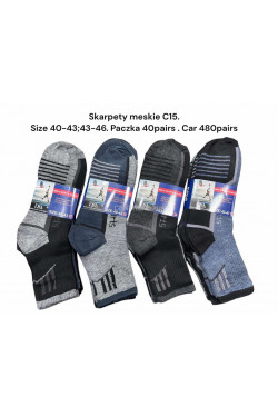 Skarpety męskie (40-46) C15