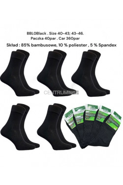 Skarpety męskie (40-46) BBLOBLACK