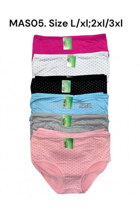 Majtki damskie (L-3XL) MAS01