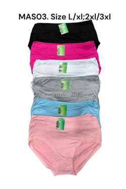 Majtki damskie (L-3XL) MAS03