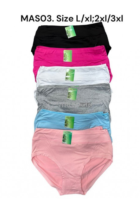 Majtki damskie (L-3XL) MAS01
