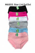 Majtki damskie (L-3XL) MAS01