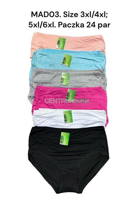 Majtki damskie (L-3XL) MAS01
