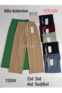 Spodnie damskie (2XL-6XL) 1365