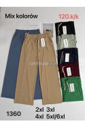 Spodnie damskie (2XL-6XL) 1365
