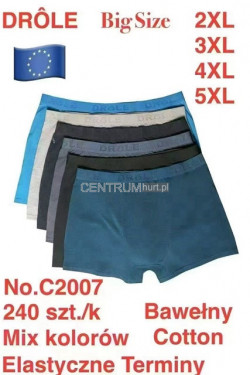 Bokserki męskie (2XL-6XL) C2007