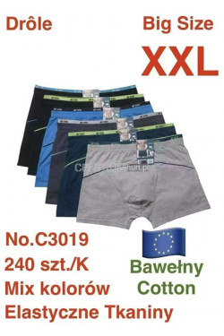 Bokserki męskie (2XL-6XL) C2006