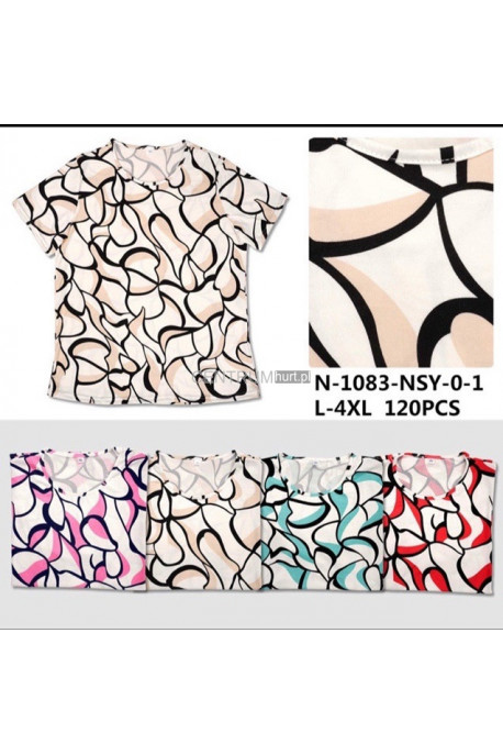 Bluzka damska (L-4XL) B1021