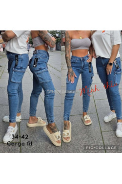 Jeansy damskie (34-42) 0575