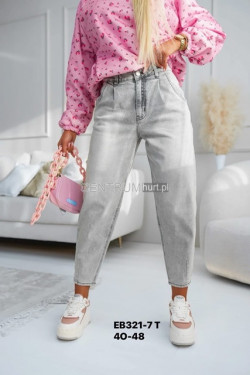 Jeansy damskie (40-48) E321-7T