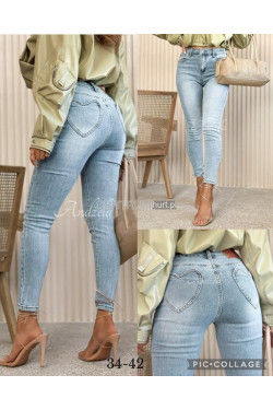 Jeansy damskie (34-42) 0581