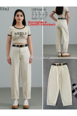 Jeansy damskie (XS-XL) UHP846-6