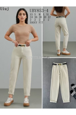 Jeansy damskie (XS-XL) UBY853-4