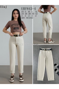 Jeansy damskie (XS-XL) UBF843-4
