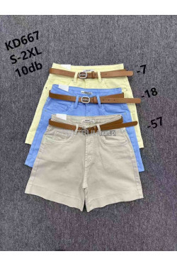 Szorty jeansowe damskie (S-2XL) KD667