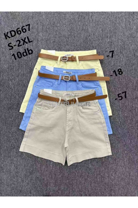 Spodenki jeansowe damskie (25-30) 92506