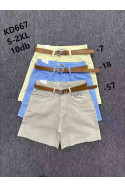 Spodenki jeansowe damskie (25-30) 92506