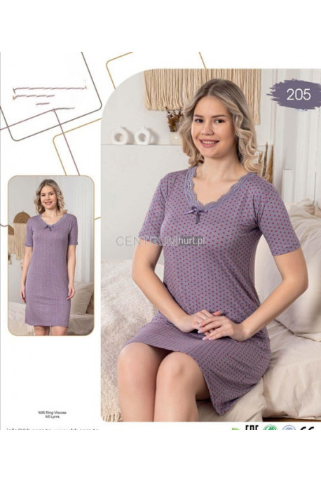 Koszula nocna damska (M-2XL) 1