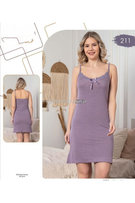Koszula nocna damska (M-2XL) 1