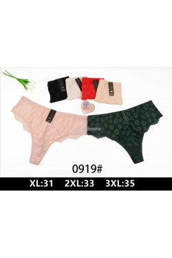 Stringi damskie (XL-3XL) 919