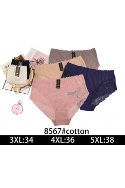 Majtki damskie (3XL-5XL) 8567