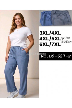 Spodnie damskie (3XL-7XL) D9-627