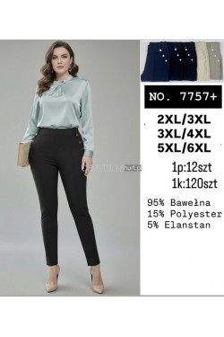Spodnie damskie (2XL-6XL) 7757+