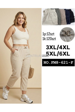 Spodnie damskie (3XL-6XL) FM8-621-F