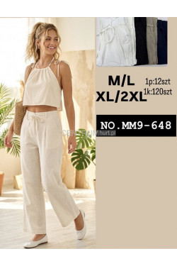 Spodnie damskie (M-2XL) MM9-648