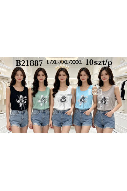 Bluzki damskie (L-3XL) B21887