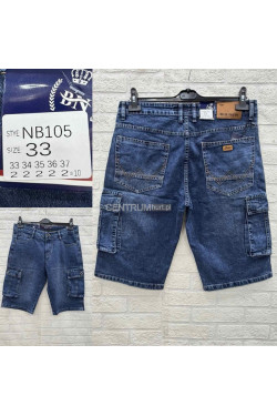 Spodenki jeansowe męskie (33-37) NB105