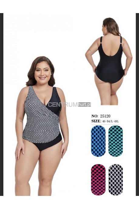 Strój kąpielowy jednoczęściowy (L-4XL) 1