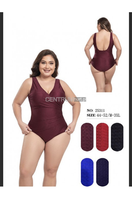 Strój kąpielowy jednoczęściowy (L-4XL) 1